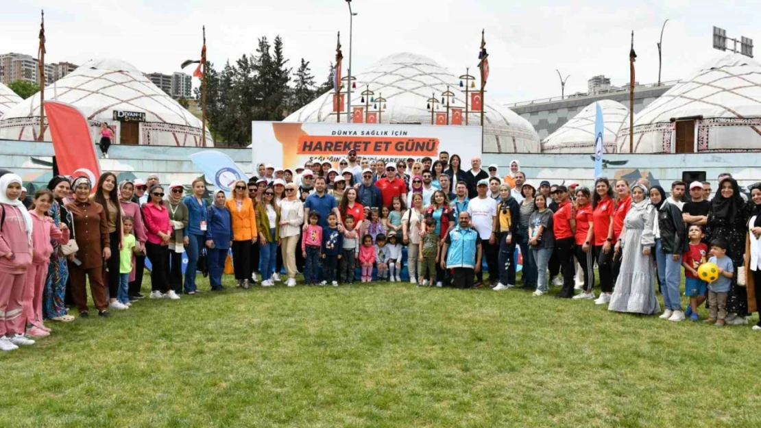 Gaziantep'te 'Sağlık İçin Harekete Geç' etkinlikleri düzenlendi