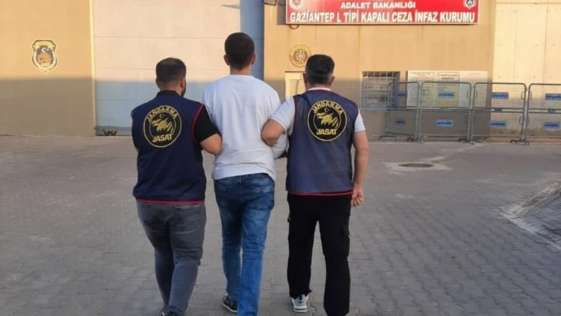 Gaziantep'te 14 yıl kesinleşmiş cezası bulunan firari yakalandı