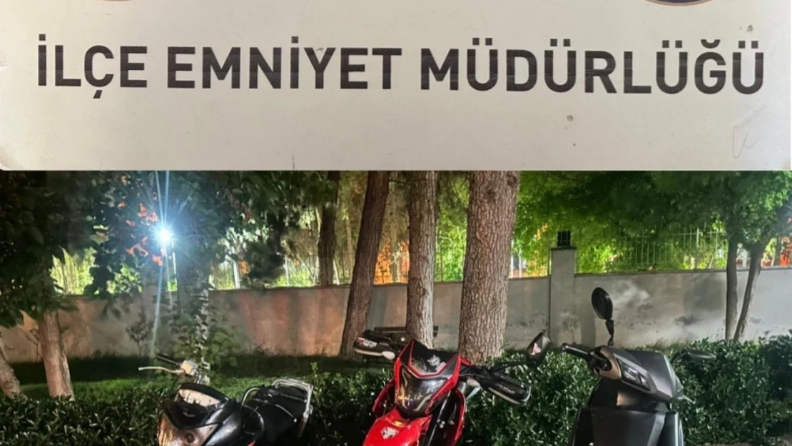 Gaziantep'te 3 motosiklet hırsızlığı şüphelisi yakalandı