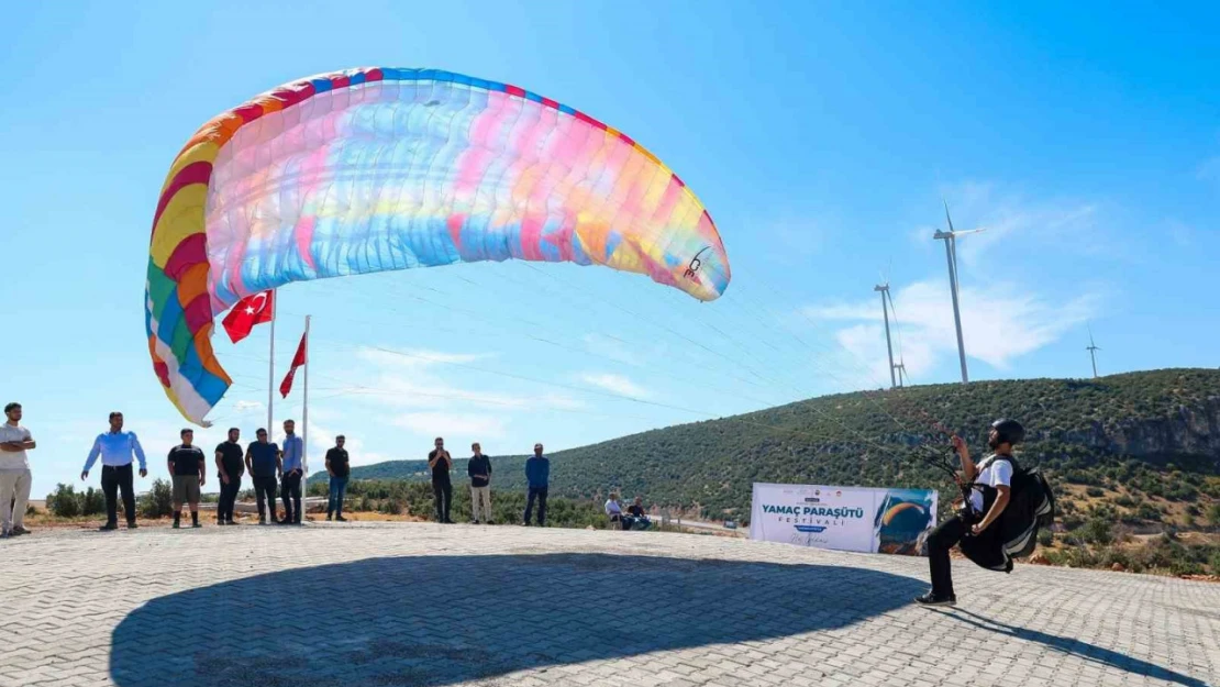 Gaziantep'te Gökyüzü Şenliği: 'İlk yamaç paraşütü festivali başladı'