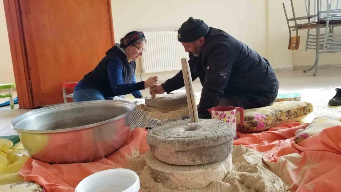 Geçmişi yüzyıllara dayanan geleneksel yemek 'Kavut'