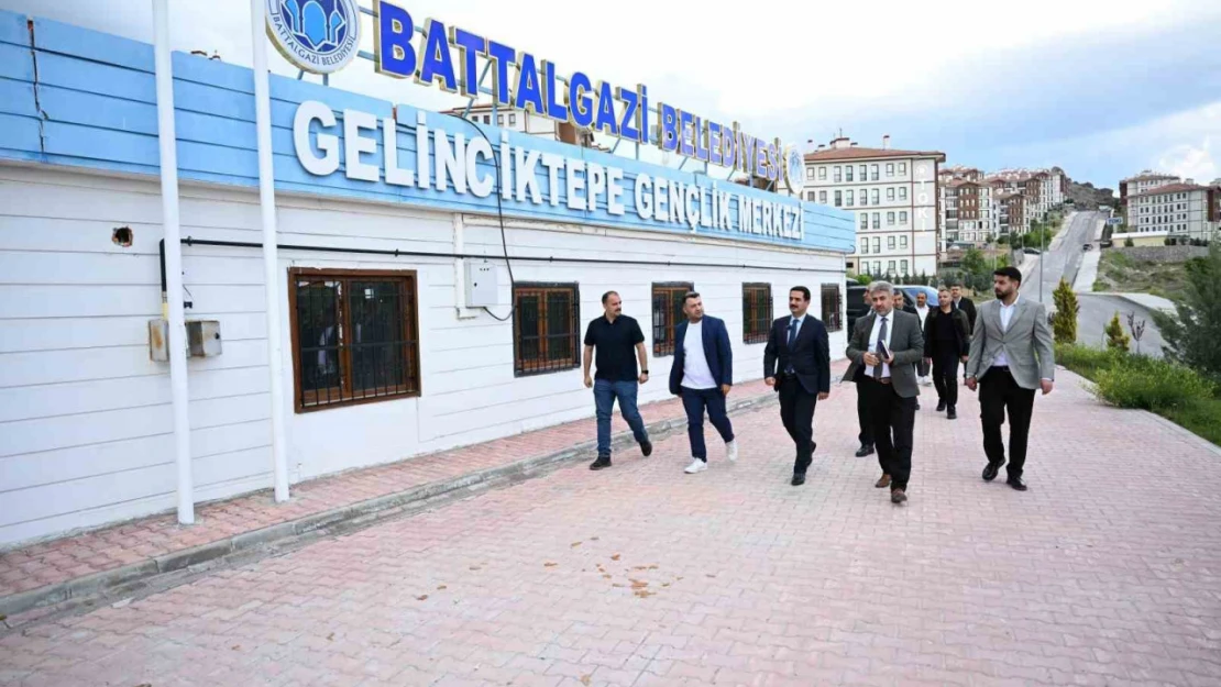 Gelinciktepe Gençlik Merkezi yakın zamanda gençlerin hizmetine sunulacak