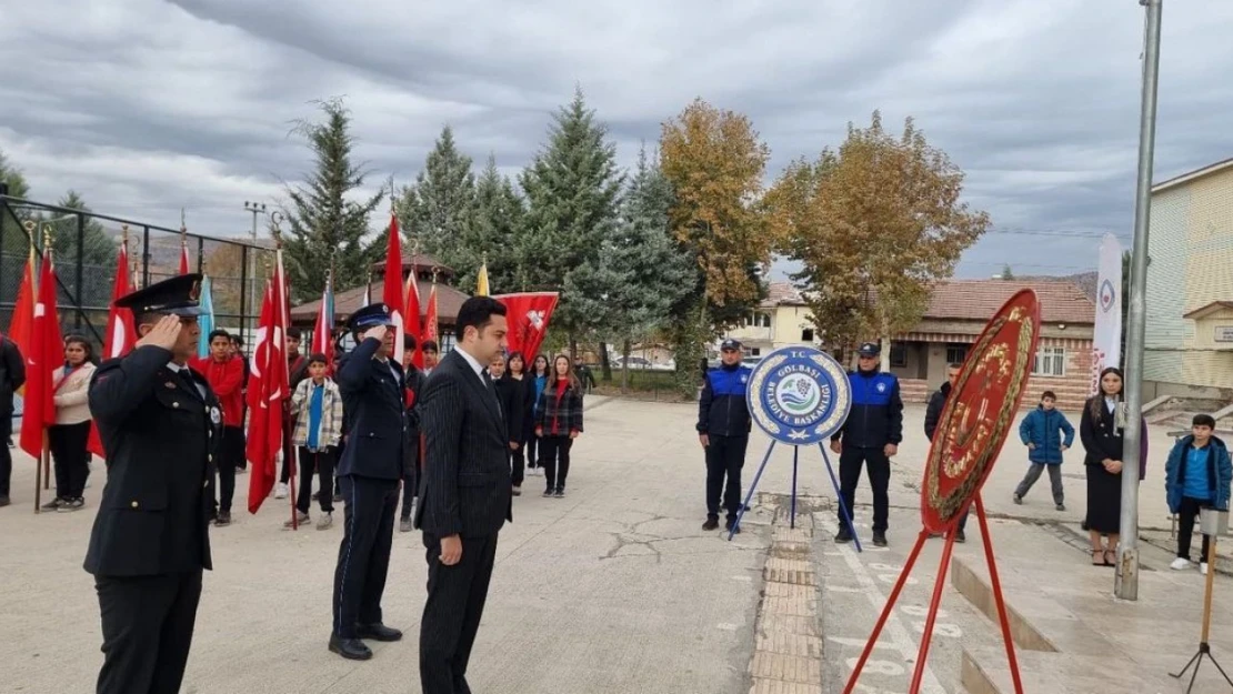 Gölbaşı'nda Atatürk'ü anma programı düzenlendi