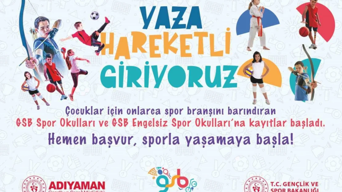 GSB Spor okullarına kayıtlar başladı