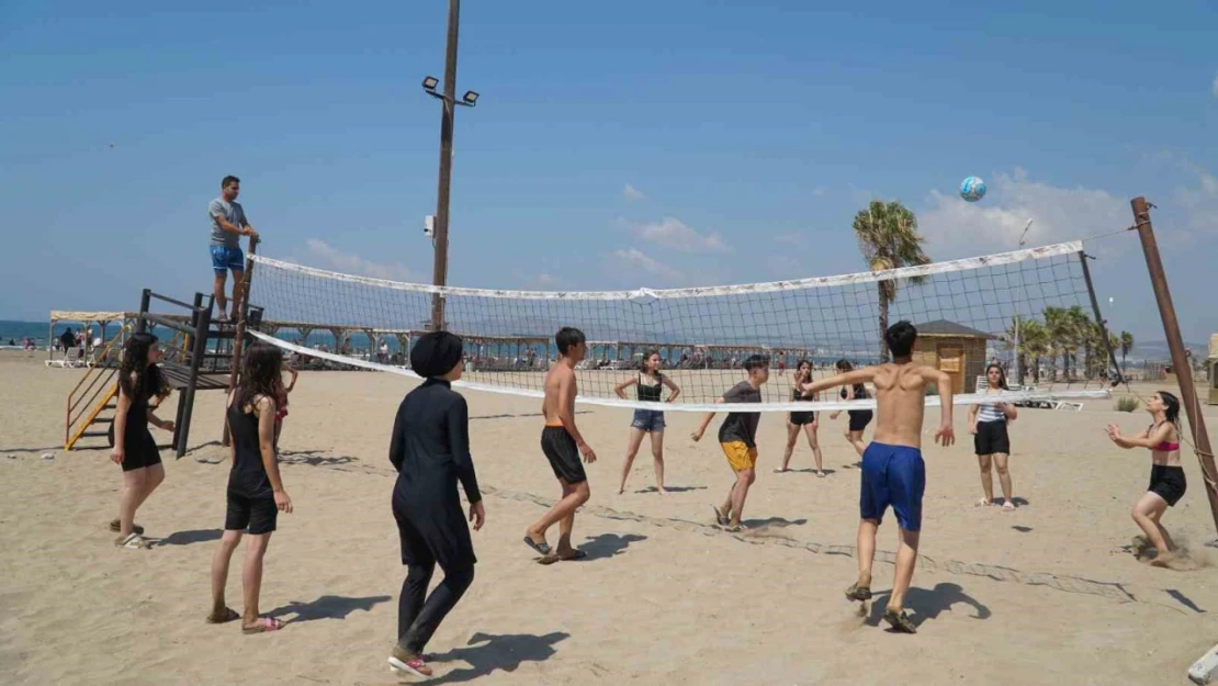 Günübirlik deniz kampı büyük ilgi görüyor