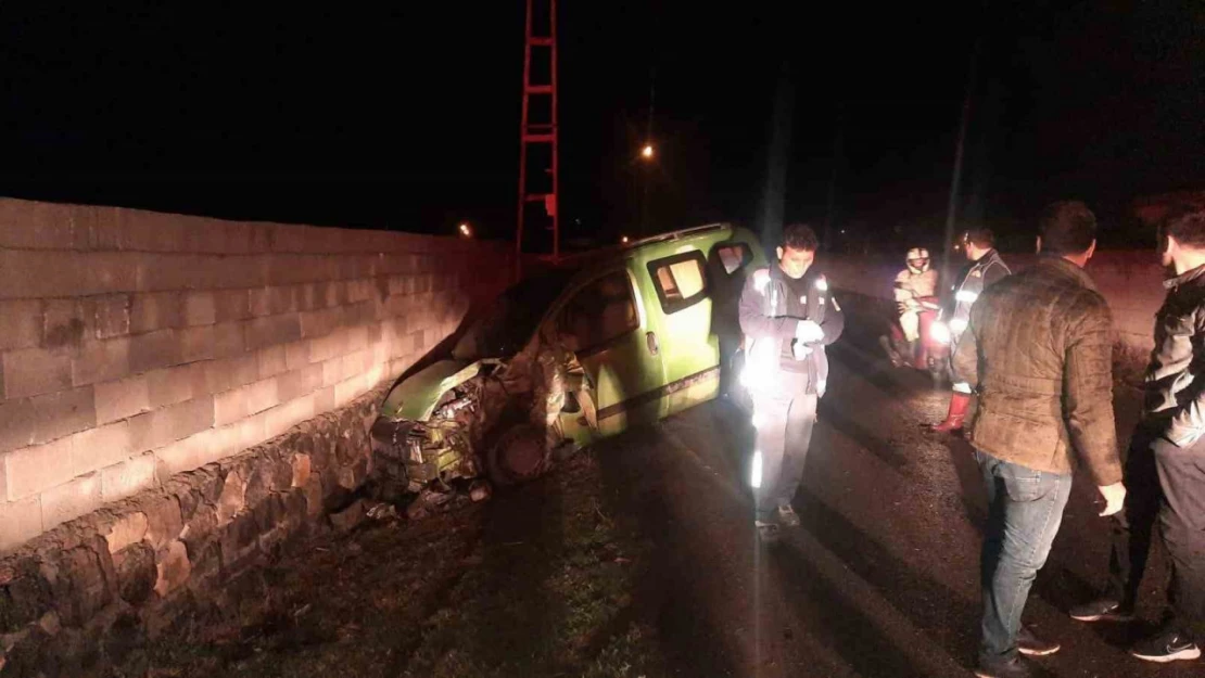 Iğdır'da kaza: 1 yaralı