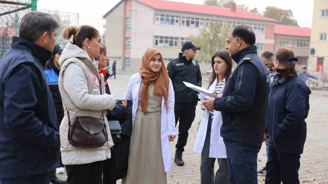 Iğdır'da okul çevresindeki işletmeler denetlendi