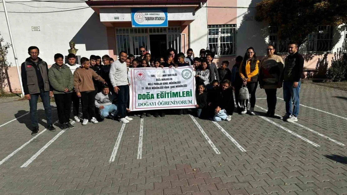 Iğdır'da tabiatı koruma, biyoçeşitlilik ve biyokaçakçılık eğitimi