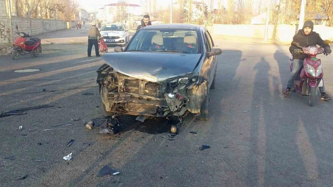 Iğdır'da trafik kazası: 1 yaralı