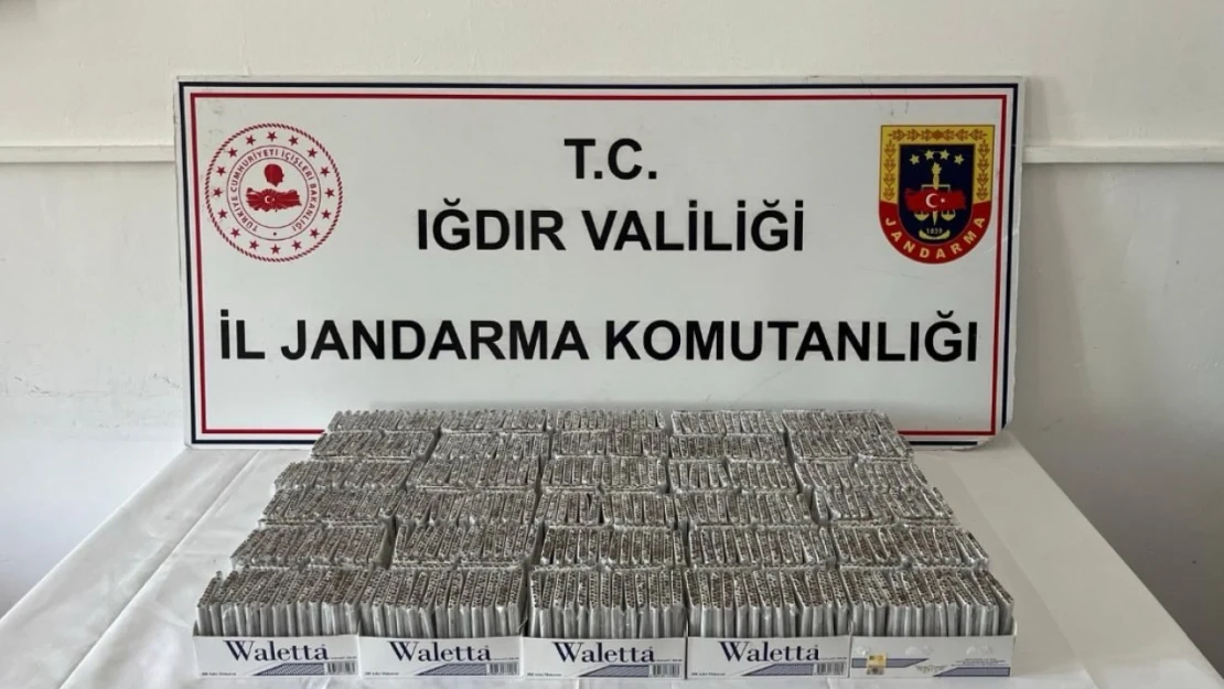 Iğdır'da tütün kaçakçılığına geçit yok: 1 şüpheli yakalandı