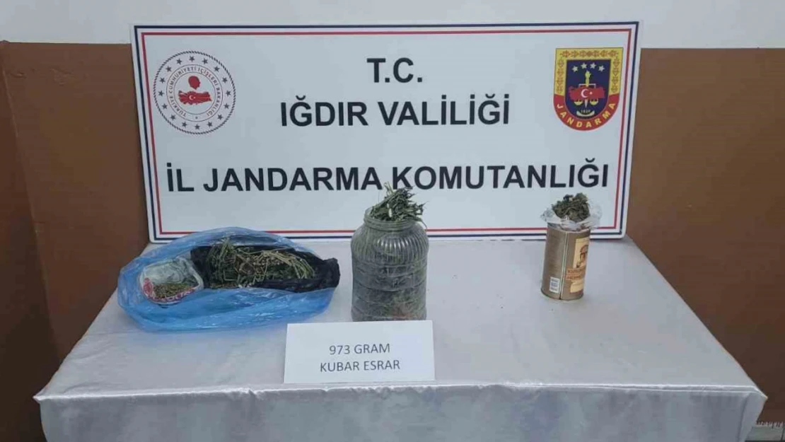 Iğdır İl Jandarma Komutanlığı'ndan uyuşturucu operasyonu