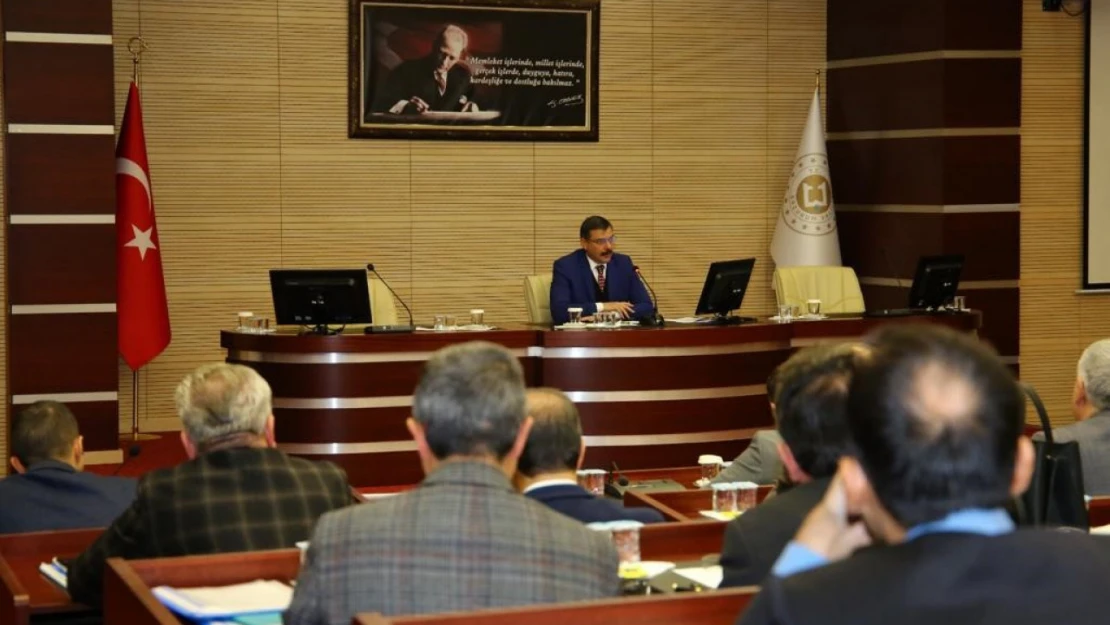 İl İdare Şube Başkanları toplandı
