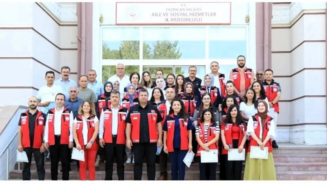 İliç maden sahasında yaraları saran personellere başarı belgesi verildi