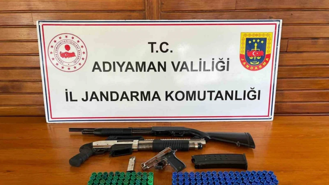 Jandarma silah ele geçirdi
