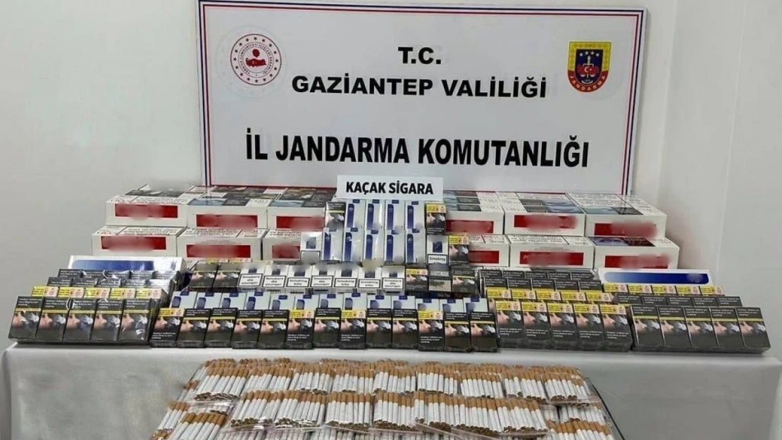 Jandarmadan 660 bin TL değerinde kaçak sigara operasyonu: 20 şahıs yakalandı