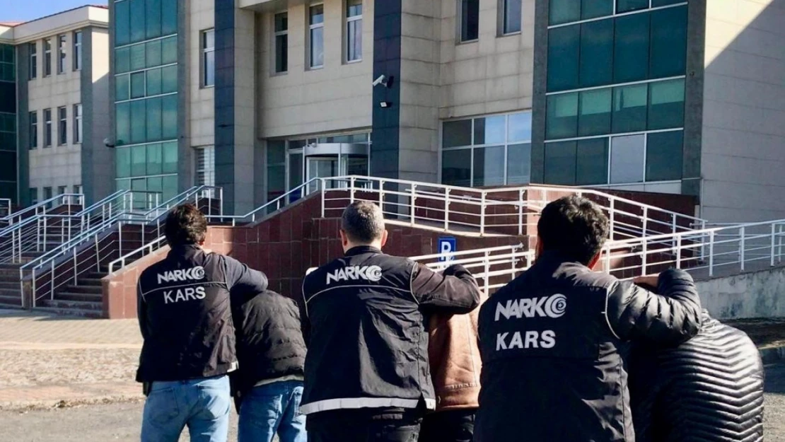 Kars'ta aparta uyuşturucu operasyonu