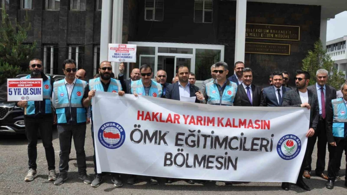 Kars'ta idarecilerden basın açıklaması