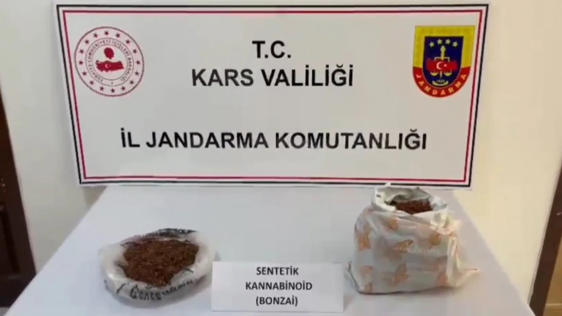 Kars'ta uyuşturucu operasyonu