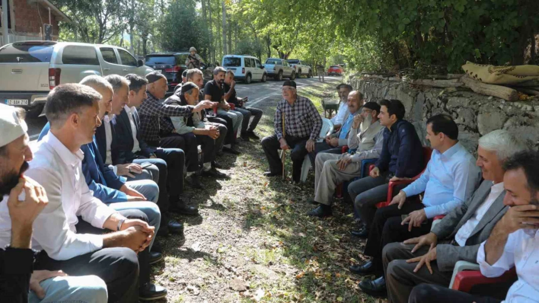 Kaymakam Güzel, vatandaşların sorunlarını dinledi