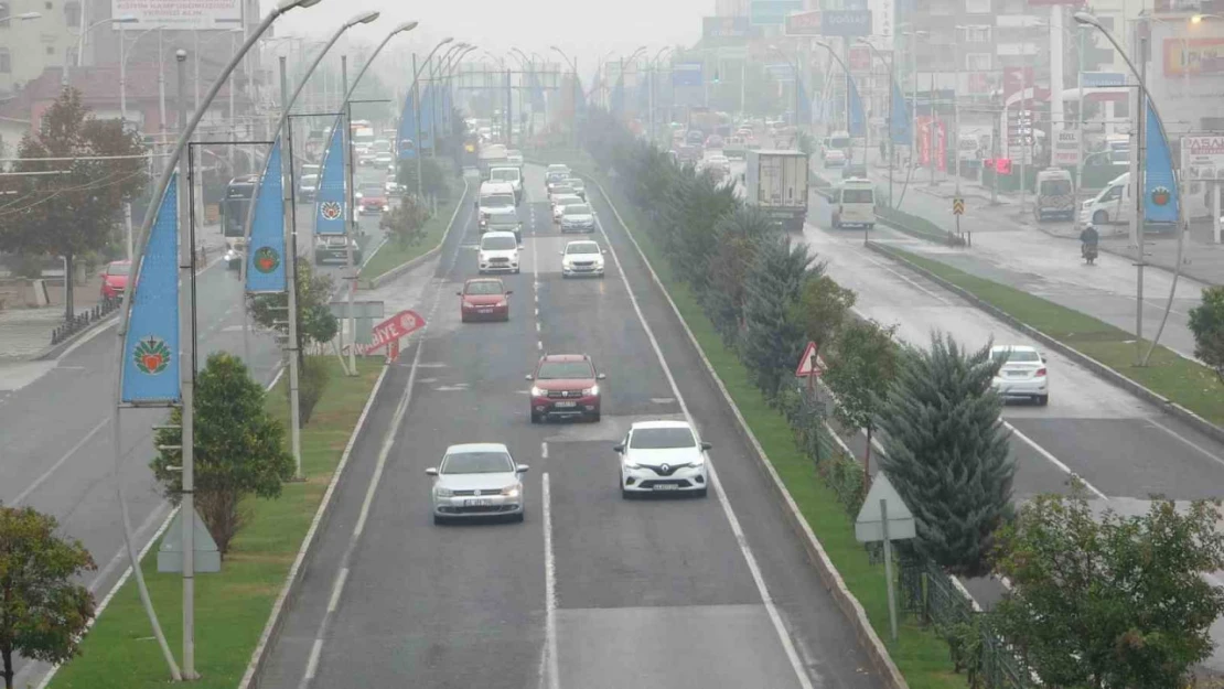 Malatya'da sağanak ile sis etkili oluyor