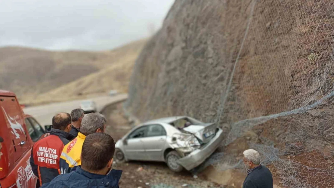 Malatya'da trafik kazası: 1 yaralı