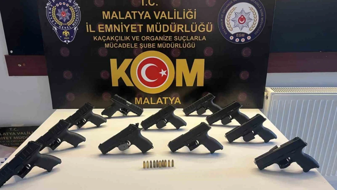 Malatya'da yasa dışı silah ticareti operasyonu: 3 tutuklama