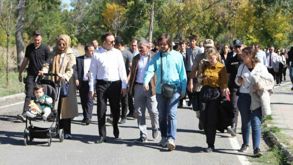 Malazgirt'te 'Dünya Yürüyüş Günü' etkinliği