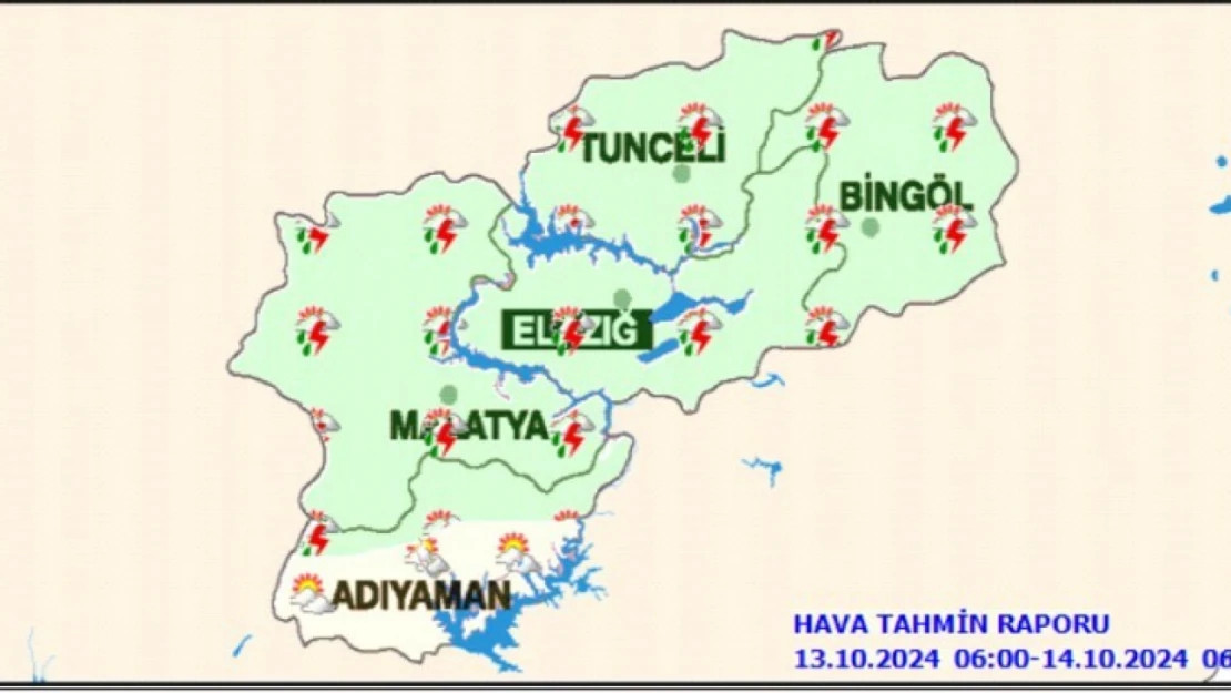 Meteorolojiden yağış uyarısı