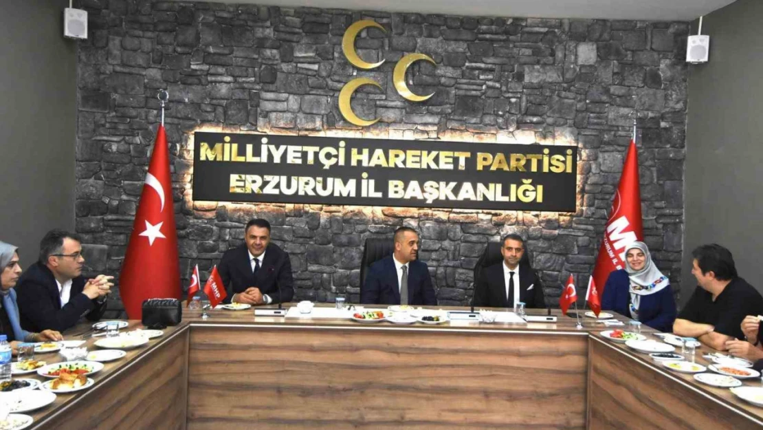 MHP İl Başkanı Yurdagül yeni hizmet binasını tanıttı