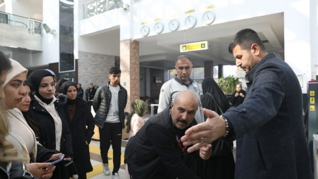 Mülkiyet, Koruma ve Güvenlik Bölümü öğrencilerine uygulamalı eğitim verildi