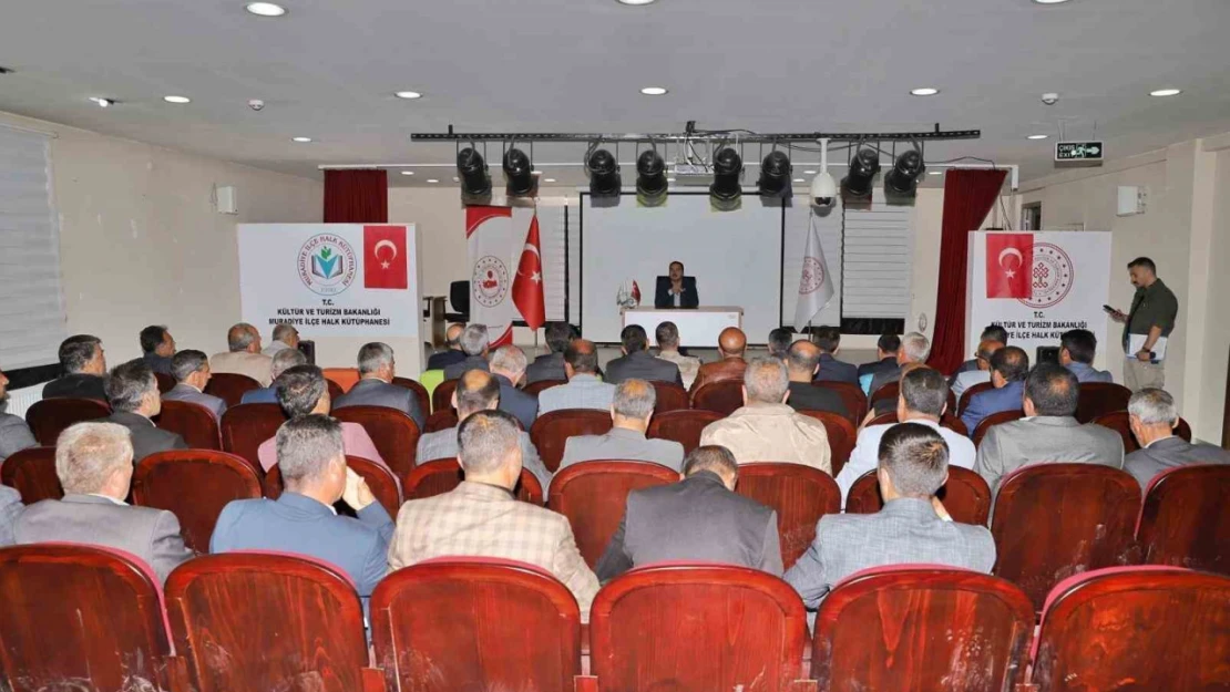 Muradiye'de muhtarlar toplantısı yapıldı