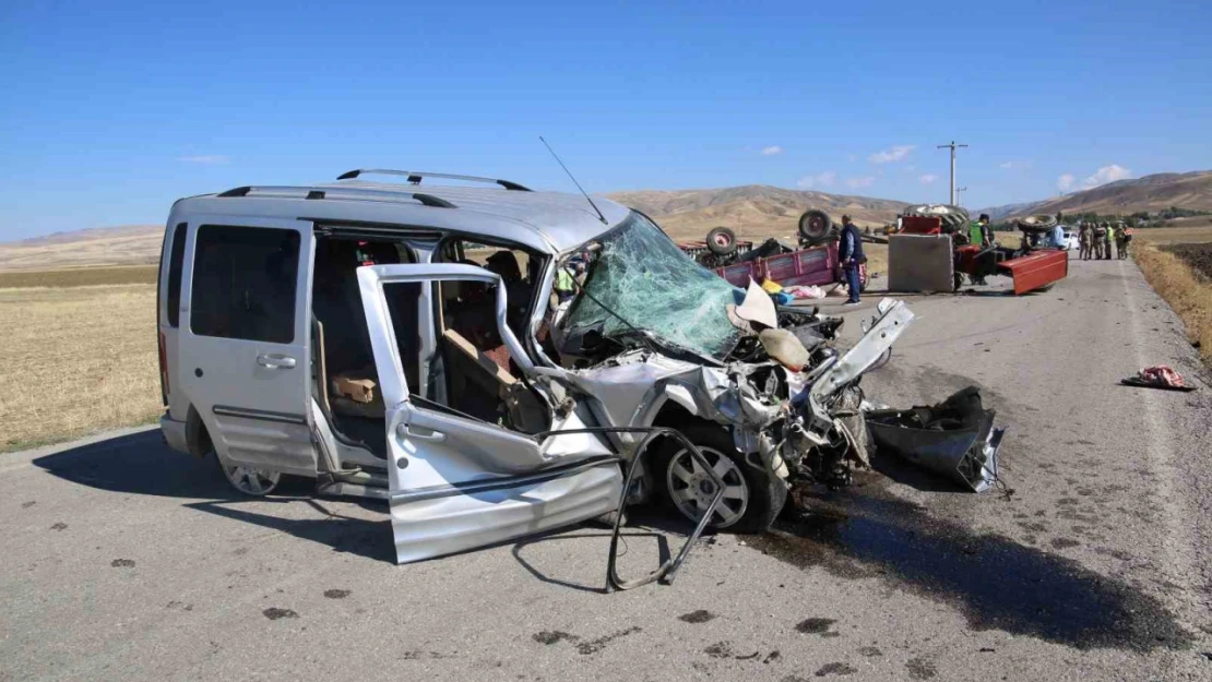 Muş'ta zincirleme trafik kazası: 10 yaralı