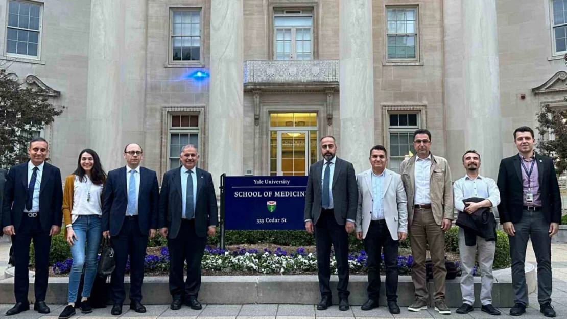 Rektör Şevli Harvard ve Yale üniversitelerini ziyaret etti