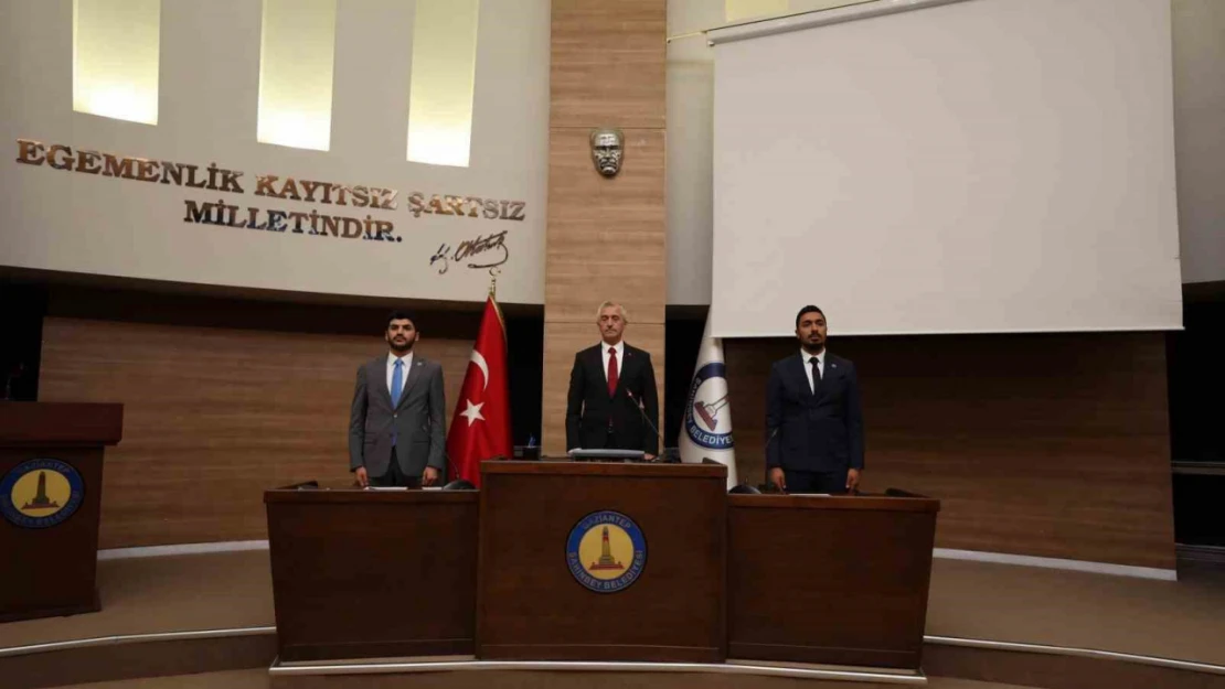 Şahinbey'de yeni dönemin ilk Meclis Toplantısı yapıldı