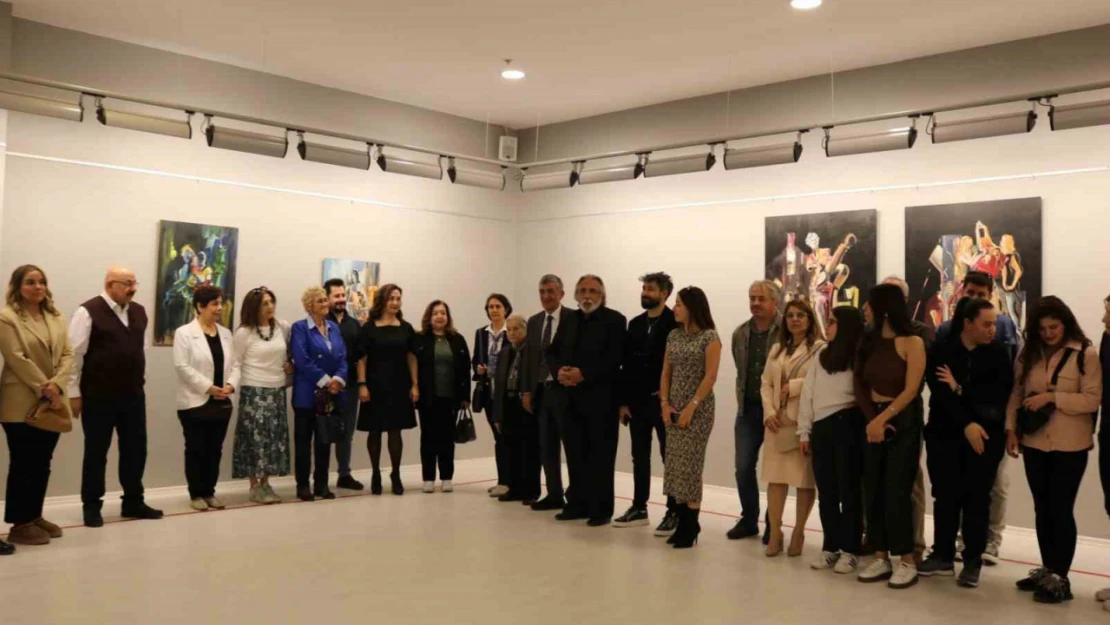 SANKO Sanat Galerisi'nde 'Mekan ve İnsan' temalı resim sergisi