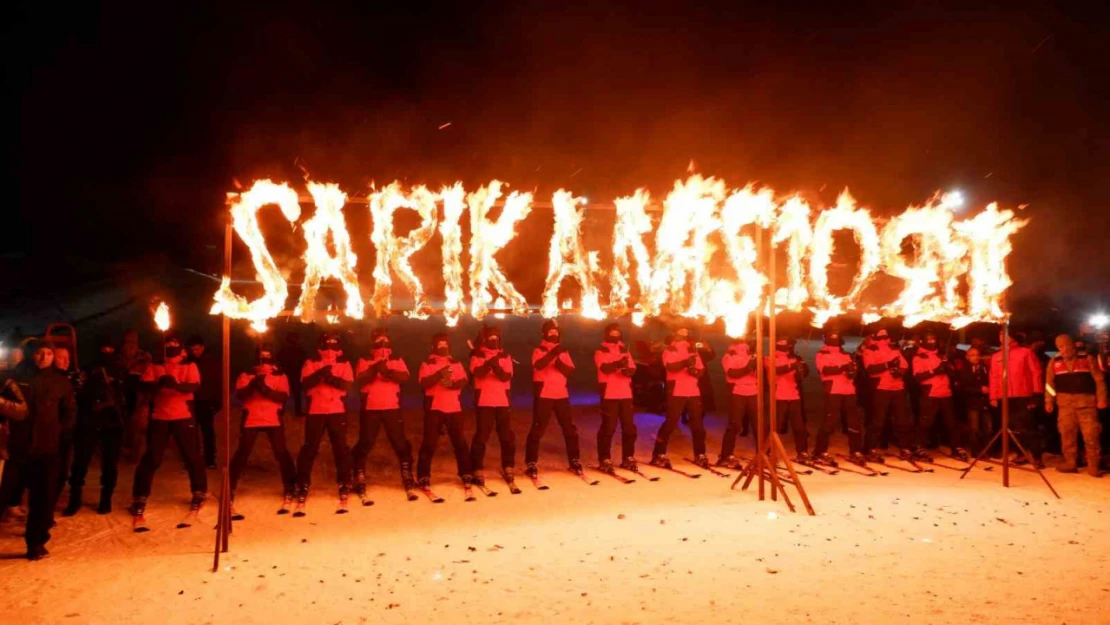 Sarıkamış'ta meşaleli anma