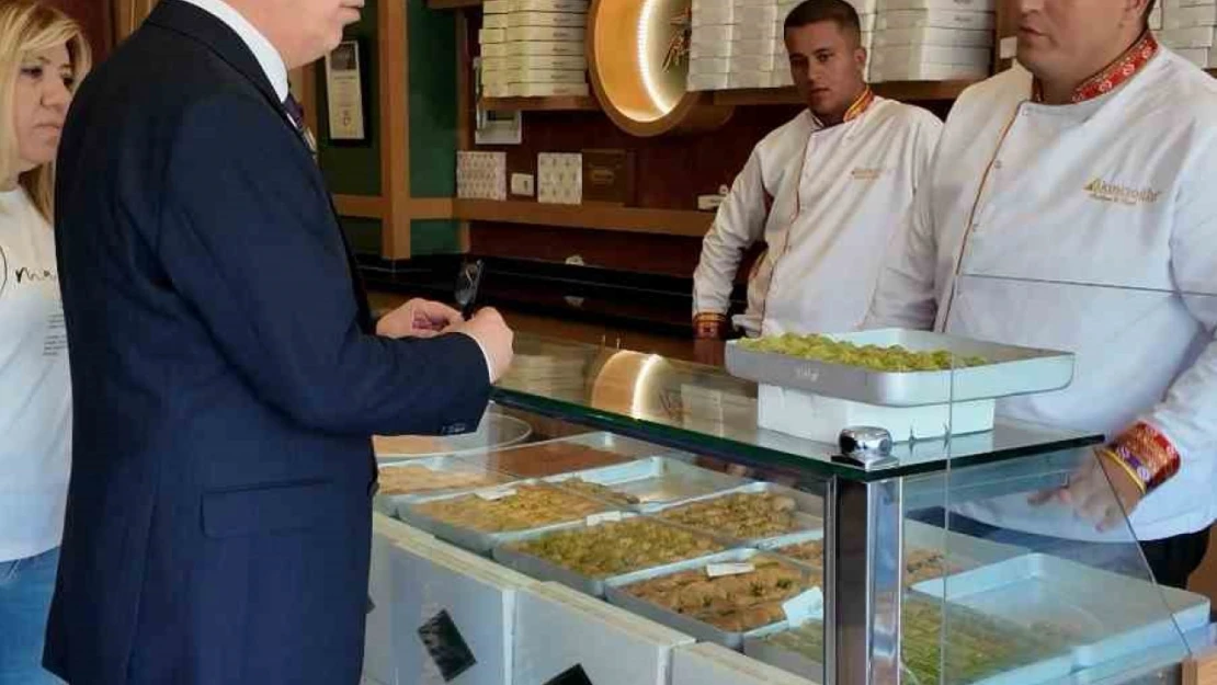 Şehitkamil'de baklava fiyatlarına sıkı denetim