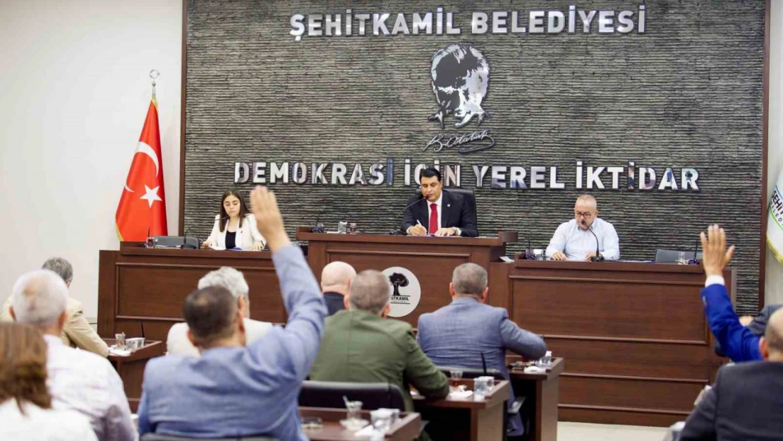 Şehitkamil meclis toplantısı yapıldı