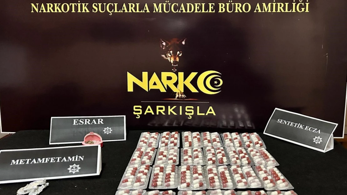 Şeker kutusundan uyuşturucu çıktı