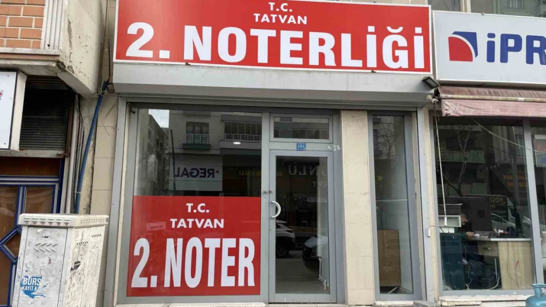 Tatvan'da 2'nci noter açıldı