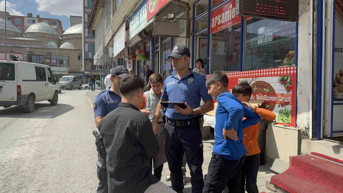 Tatvan'da öğrencilerin güvenliği için emniyet tedbirleri artırıldı