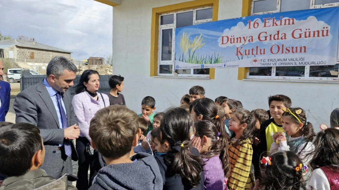 Tekman'da Dünya gıda günü etkinliği