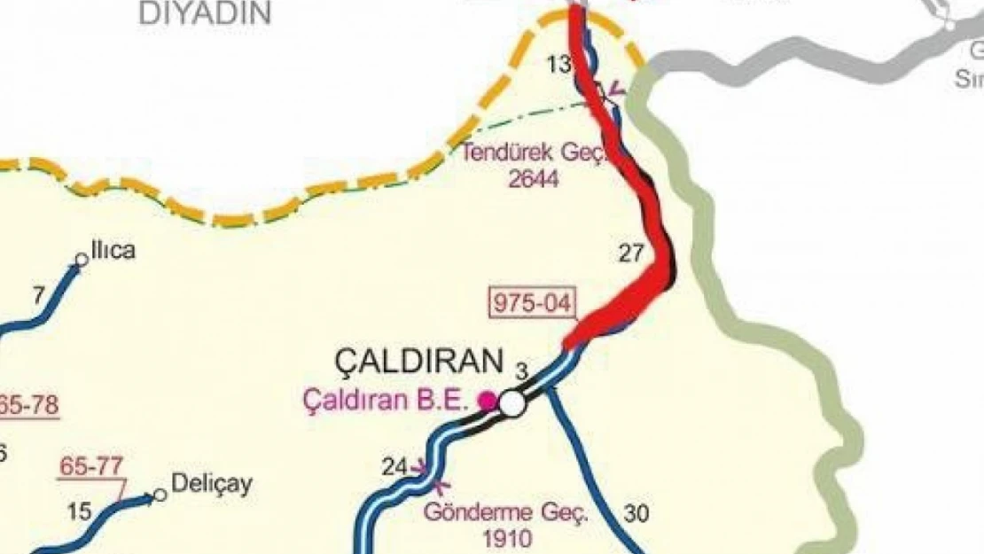 Tendürek Geçidi tipi nedeniyle trafiğe kapatıldı