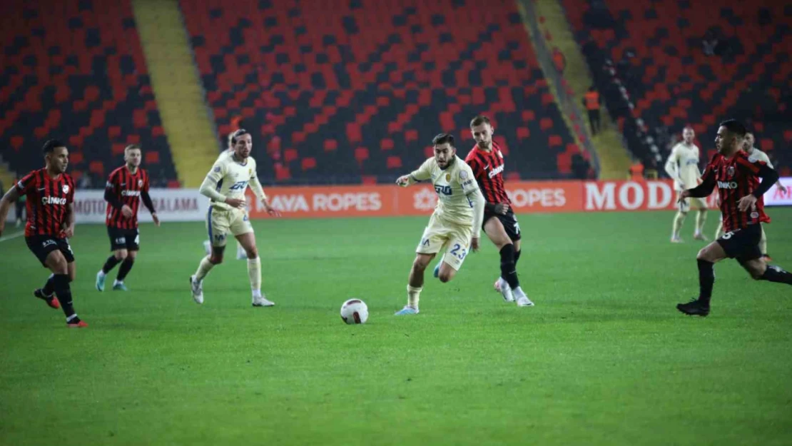 Trendyol Süper Lig: Gaziantep FK: 0 - Ankaragücü: 1 (Maç sonucu)