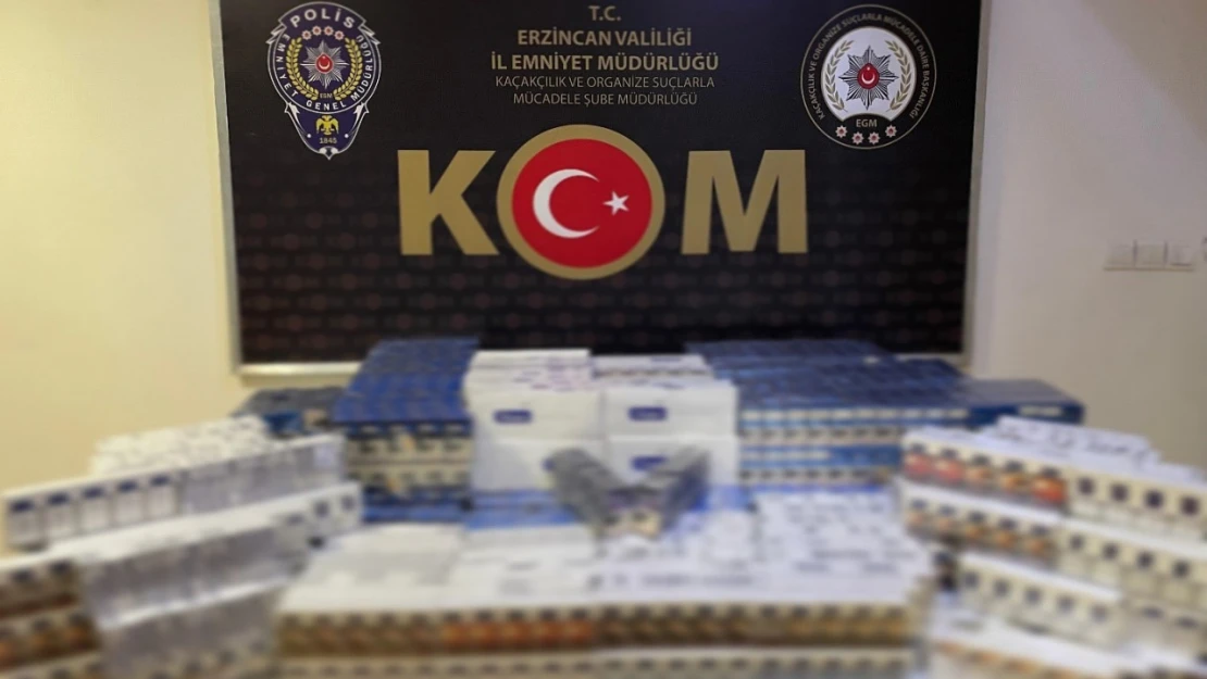 Uyanıklığı polisten kaçmadı 4 bin paket kaçak sigara ele geçirildi