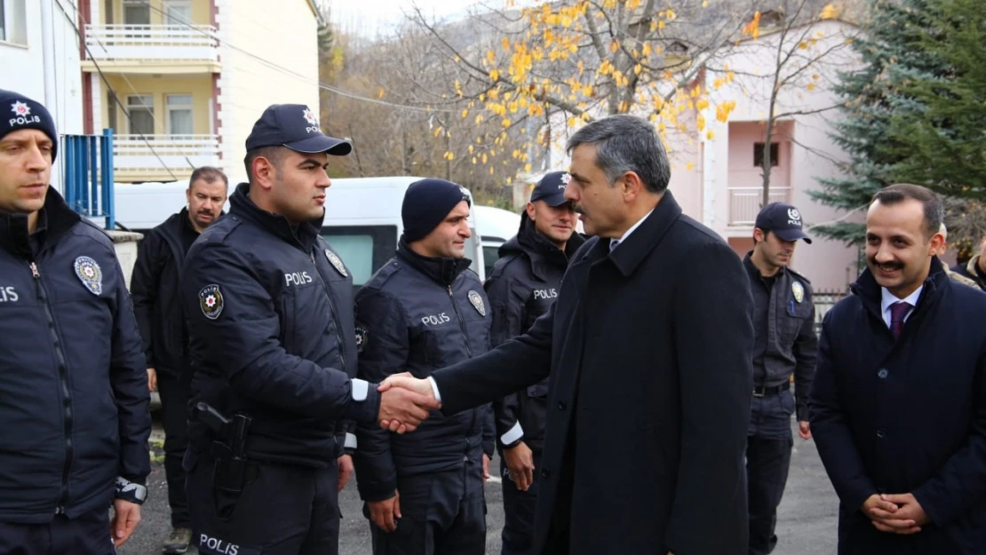 Vali Çiftçi, İlçe Ziyaretleri Kapsamında İspir'de