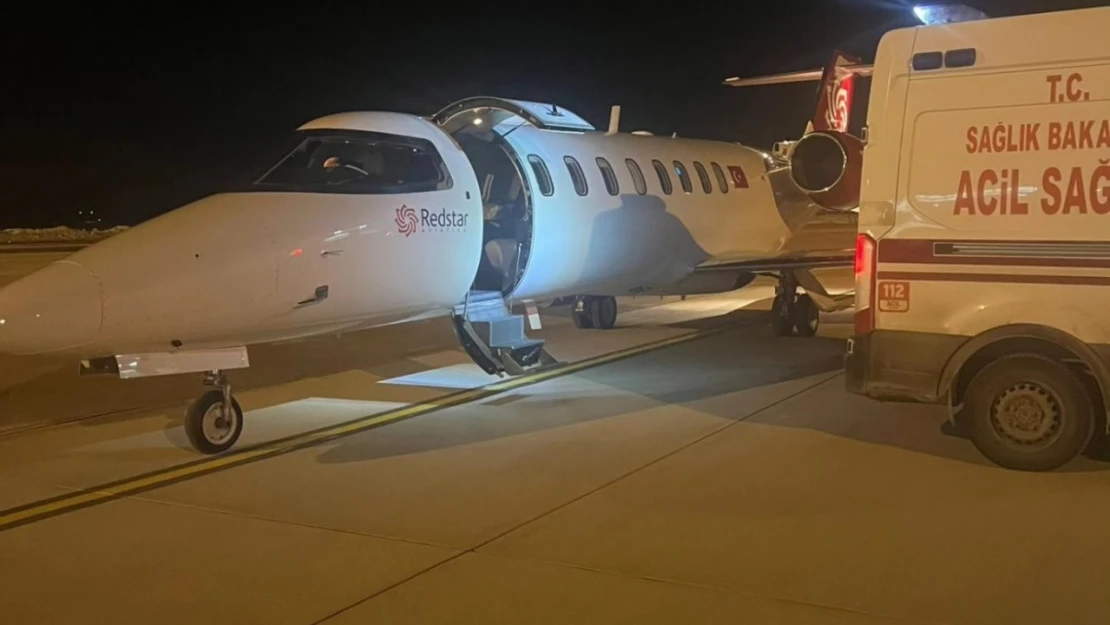 Van'da 5 yaşındaki çocuk ambulans uçakla Ankara'ya sevk edildi