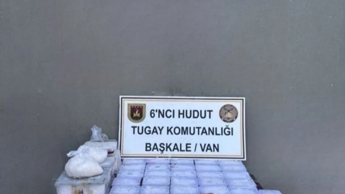 Van'da 71 kilo uyuşturucu madde ele geçirildi