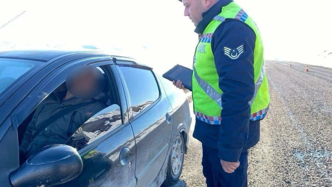 Van'da 83 araç trafikten men edildi