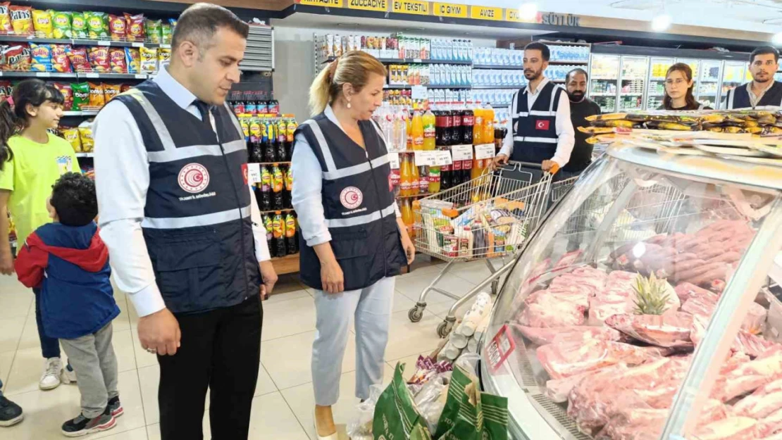 Van'da Kurban Bayramı öncesi market denetimi